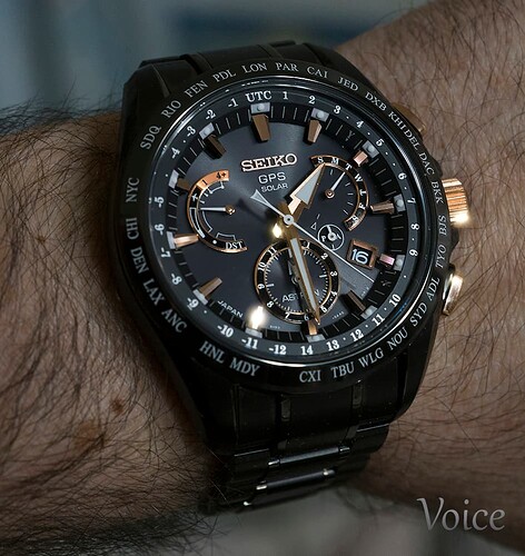 Seiko Astron Titanio Ceramico Limited Black