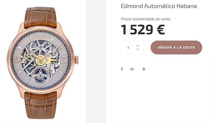 Edmond Automatic Havana - Mathey-Tissot