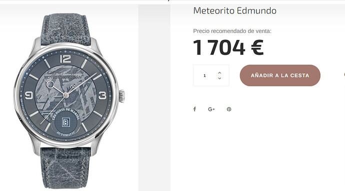 Meteorito de Edmond - Mathey-Tissot