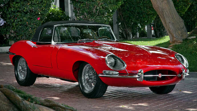 Jaguar descapotable 2