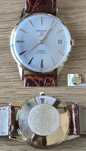 Cauny Prima 30 Gold 18k Incabloc