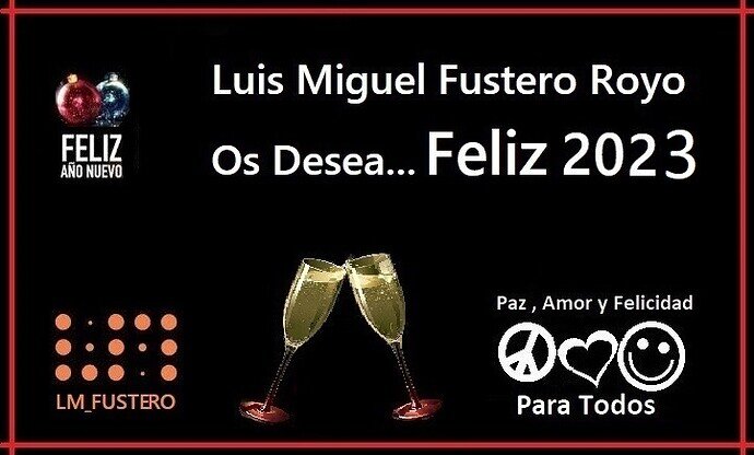 Feliz 2023 grande