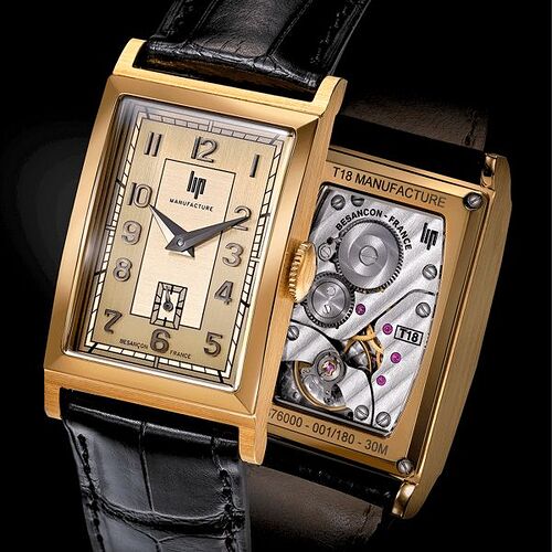 lip-churchill-t18-original-mechanical-gold-plated-gold-dial-black-leather-strap