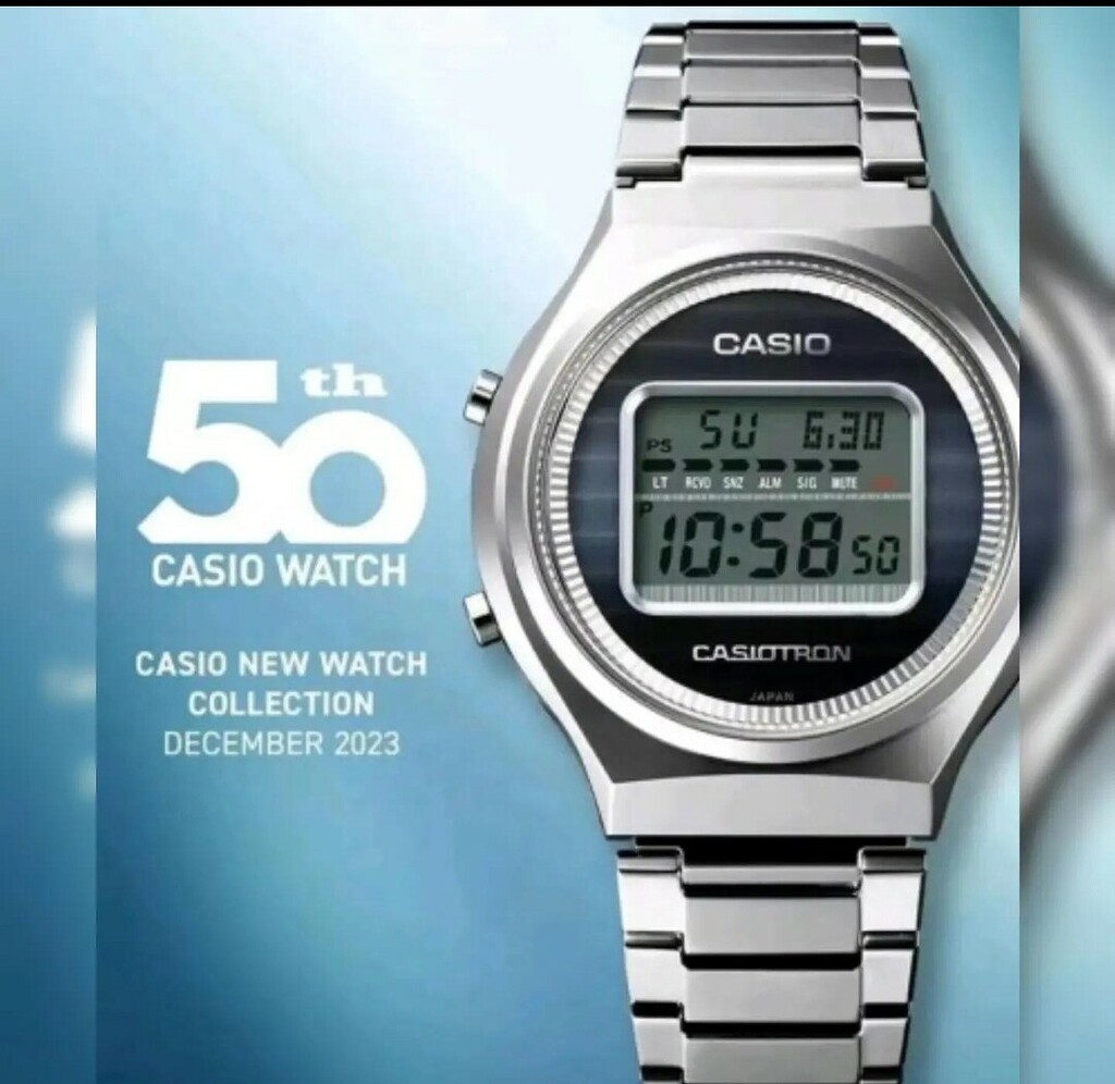 Nuevos Casiotron. Preparad la cartera Hablemos de Relojes HdR