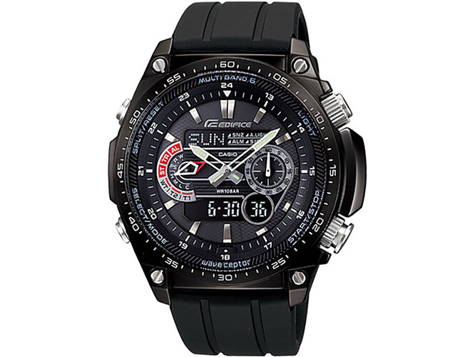 Version negra y correa blanda