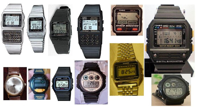 los relojes de LM anteriores al foro