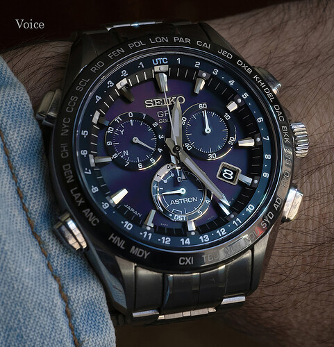 Seiko Astron Titanio Ceramico Edicion Limitada