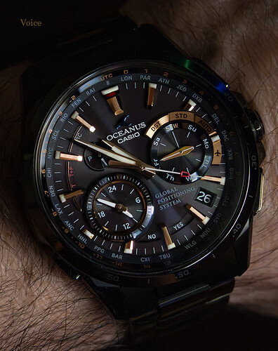 Oceanus Titanio 64 & DLC GPS G1000