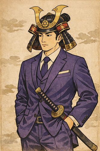 Samurai morado