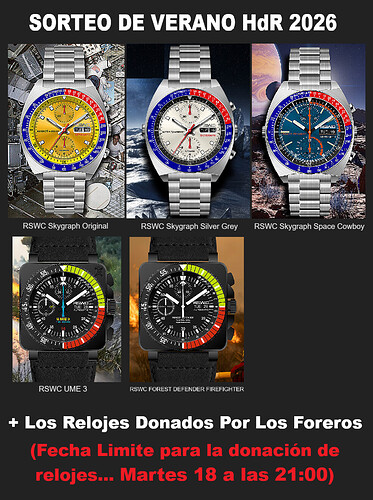 SORTEO DE VERANO HdR 2026
