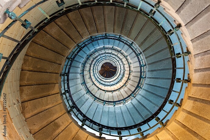 inside lighthouse