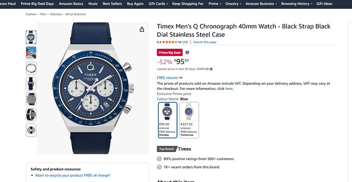 timex q