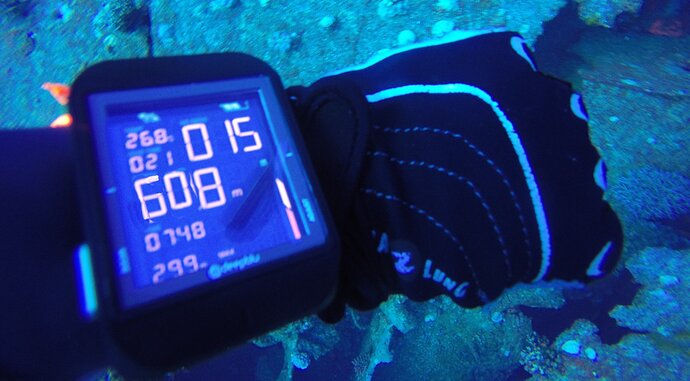 ordenador buceo