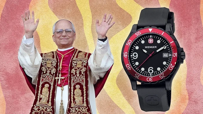 Papa_Léon_XIV_reloj