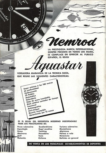 AQUASTAR Vintage Ad 03