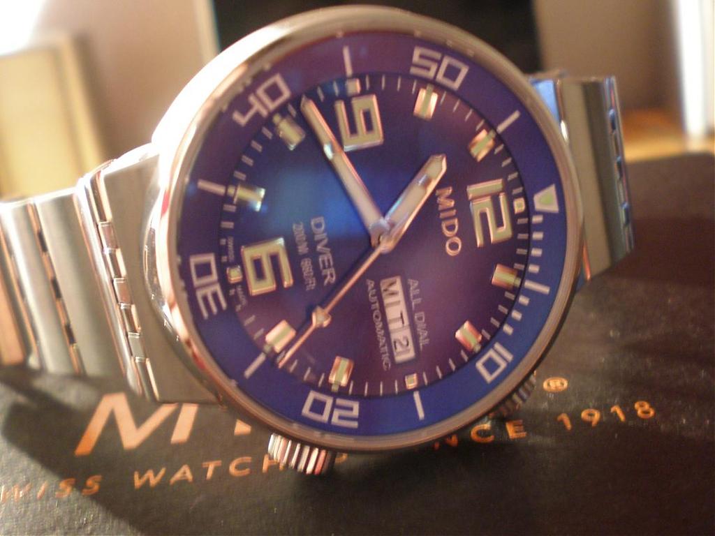 Mido all dial outlet diver 200m automatic
