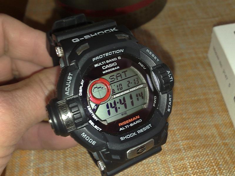 G shock top riseman orange