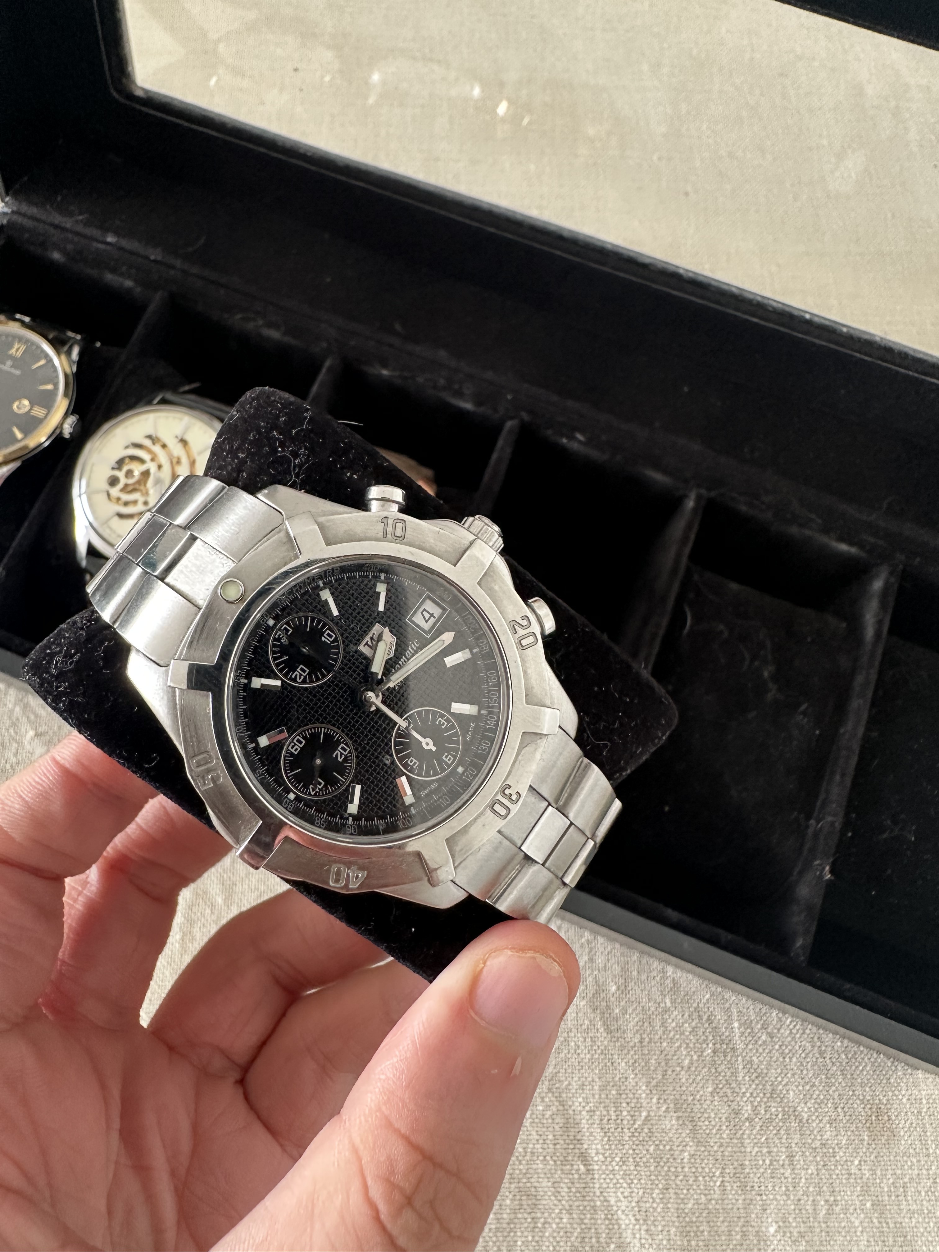 Tag heuer 2000 exclusive chronograph deals
