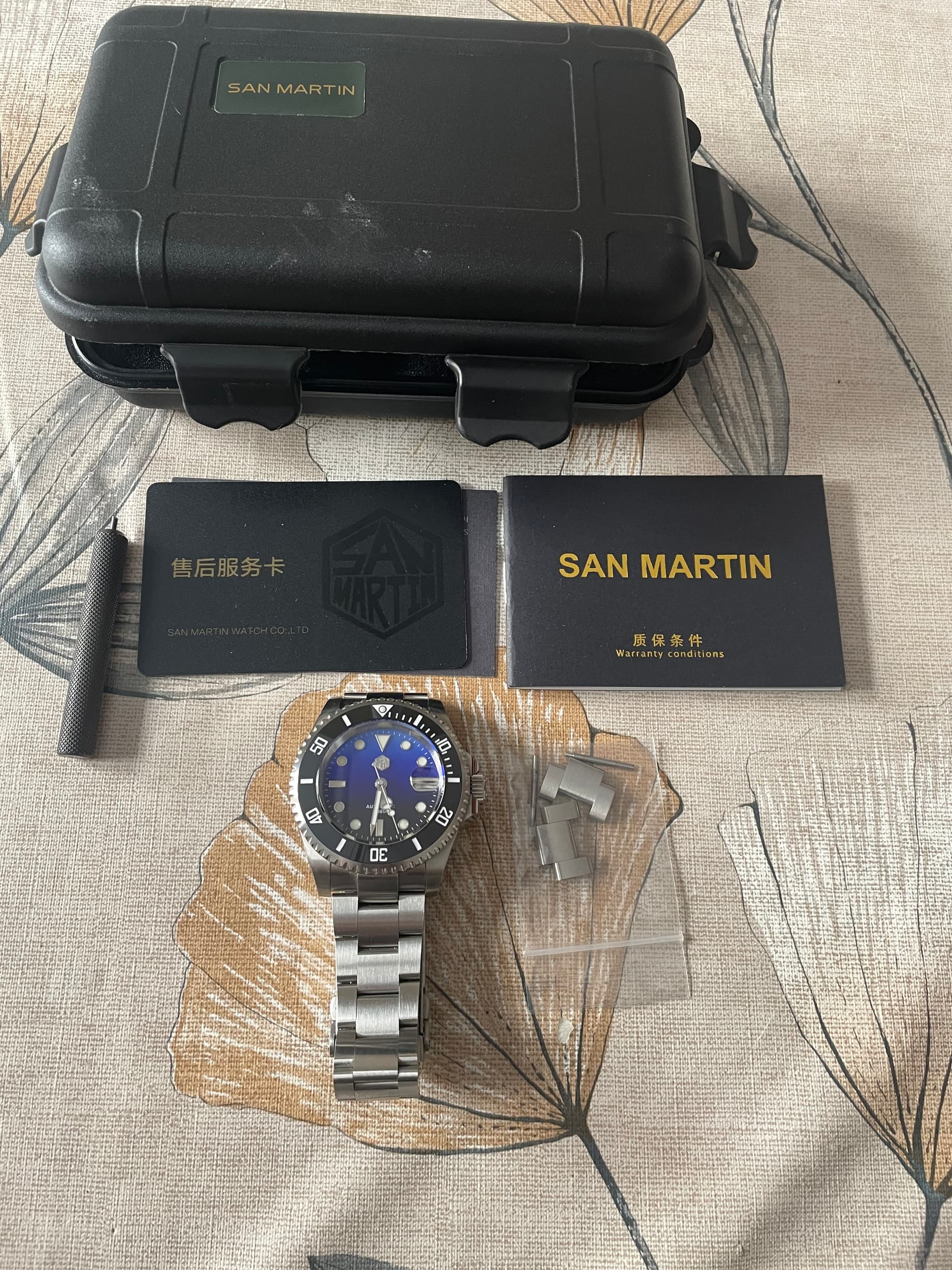 San martin hotsell watch company
