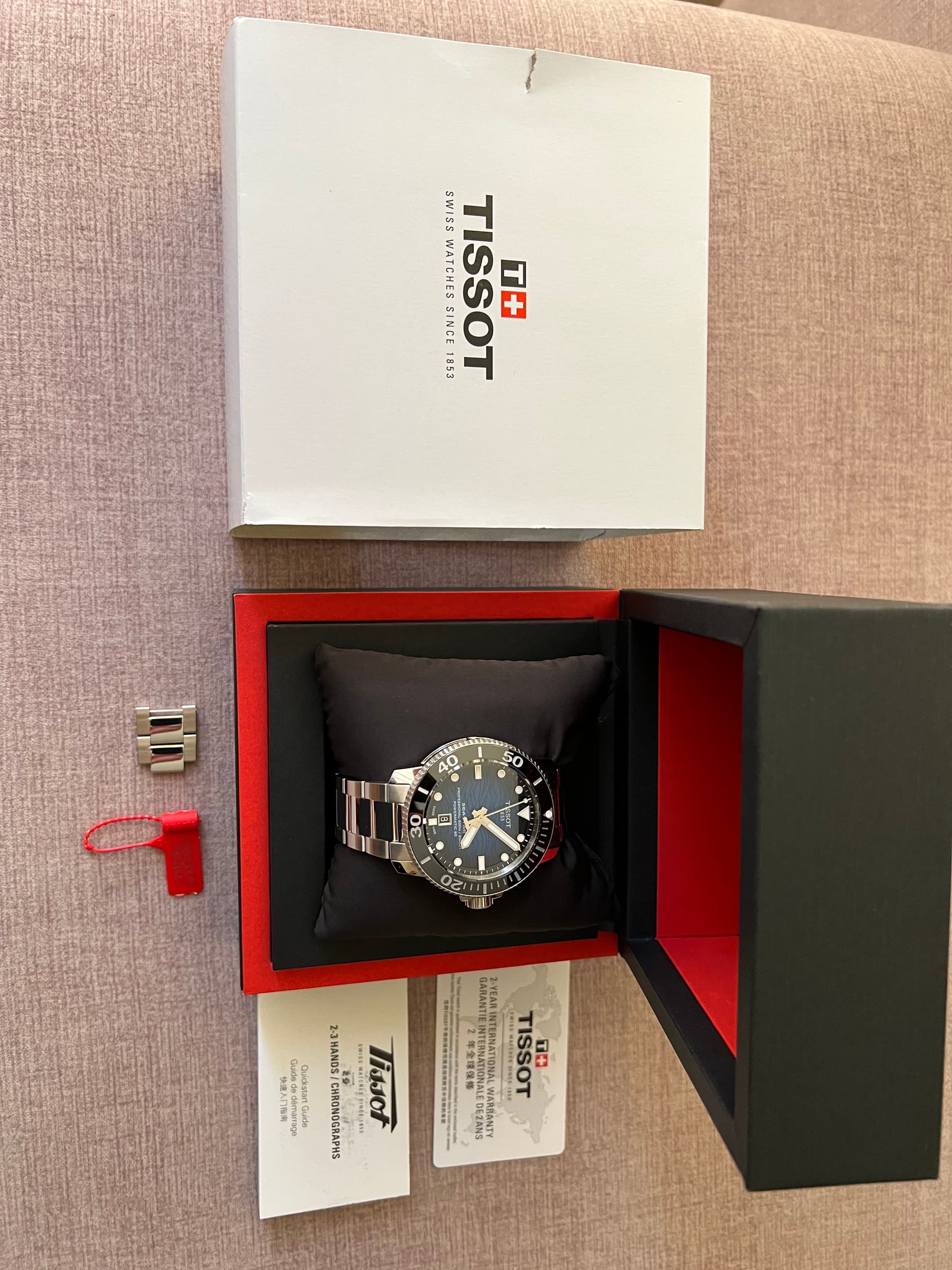 Vendo Tissot Seastar 2000 Powermatic 80 Azul Mercado de relojes HdR