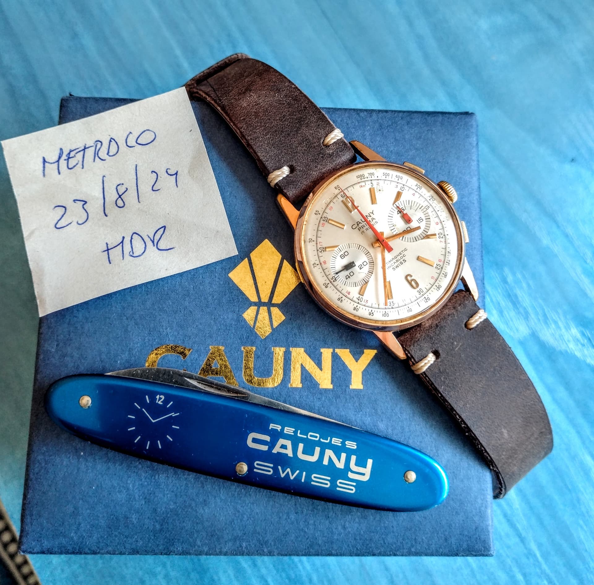 Cauny prima cronografo best sale