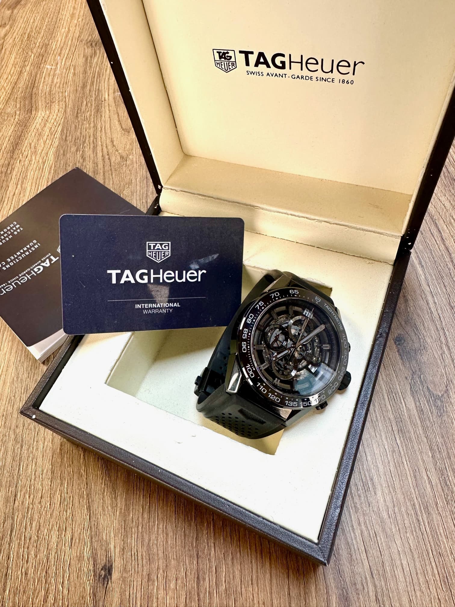 Tag Heuer Carrera 01 Black Ceramic Edition Mercado de relojes HdR
