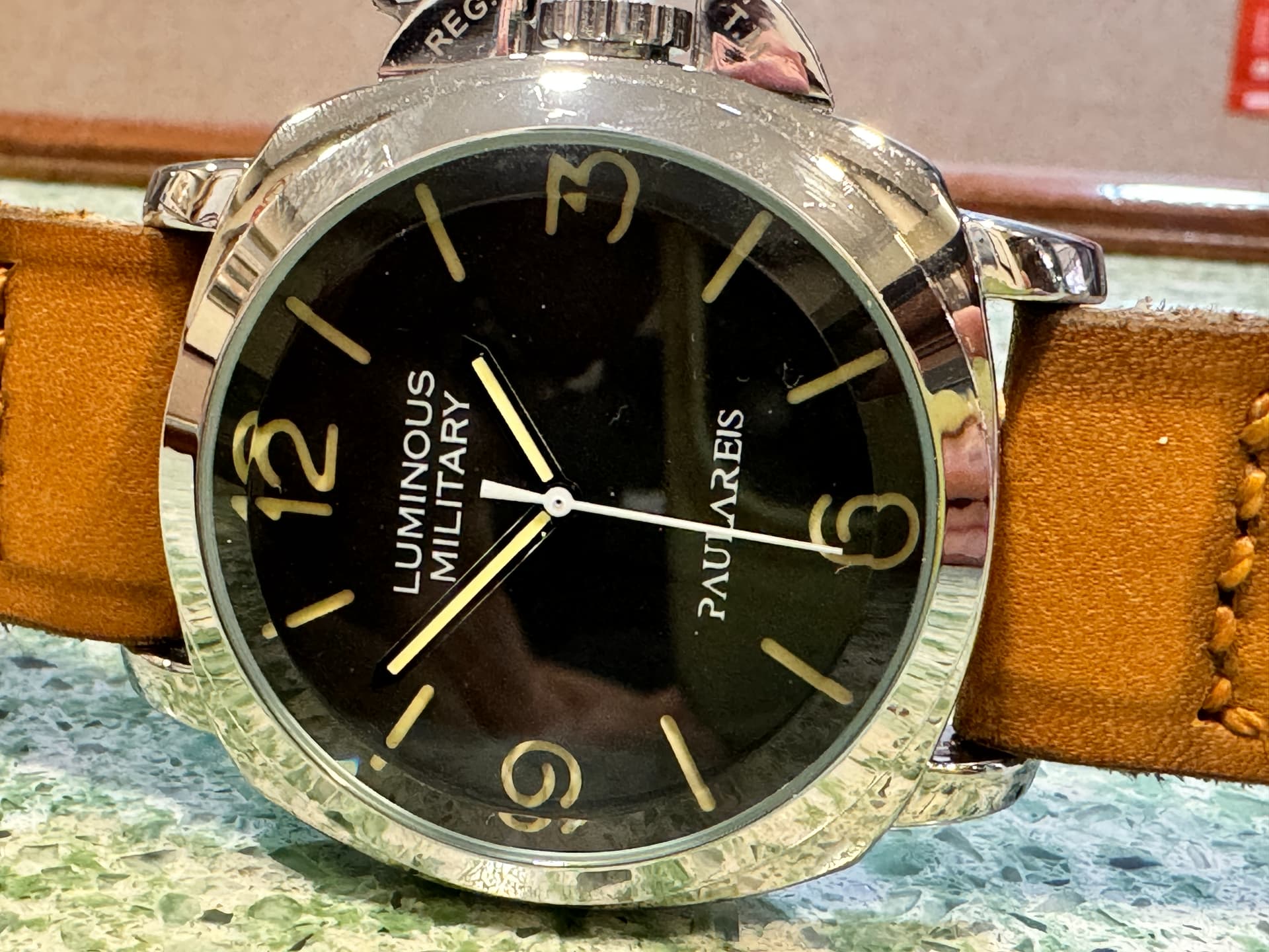 PAULANIS LUMINOUS MILITARY ミリタリー自動巻き腕時計 Paulareis 