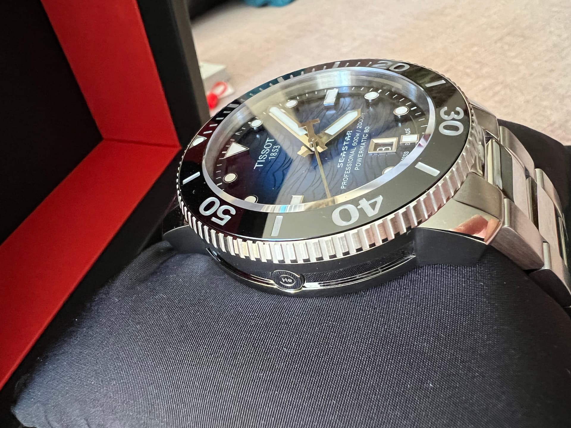 Vendo Tissot Seastar 2000 Powermatic 80 Azul Mercado de relojes