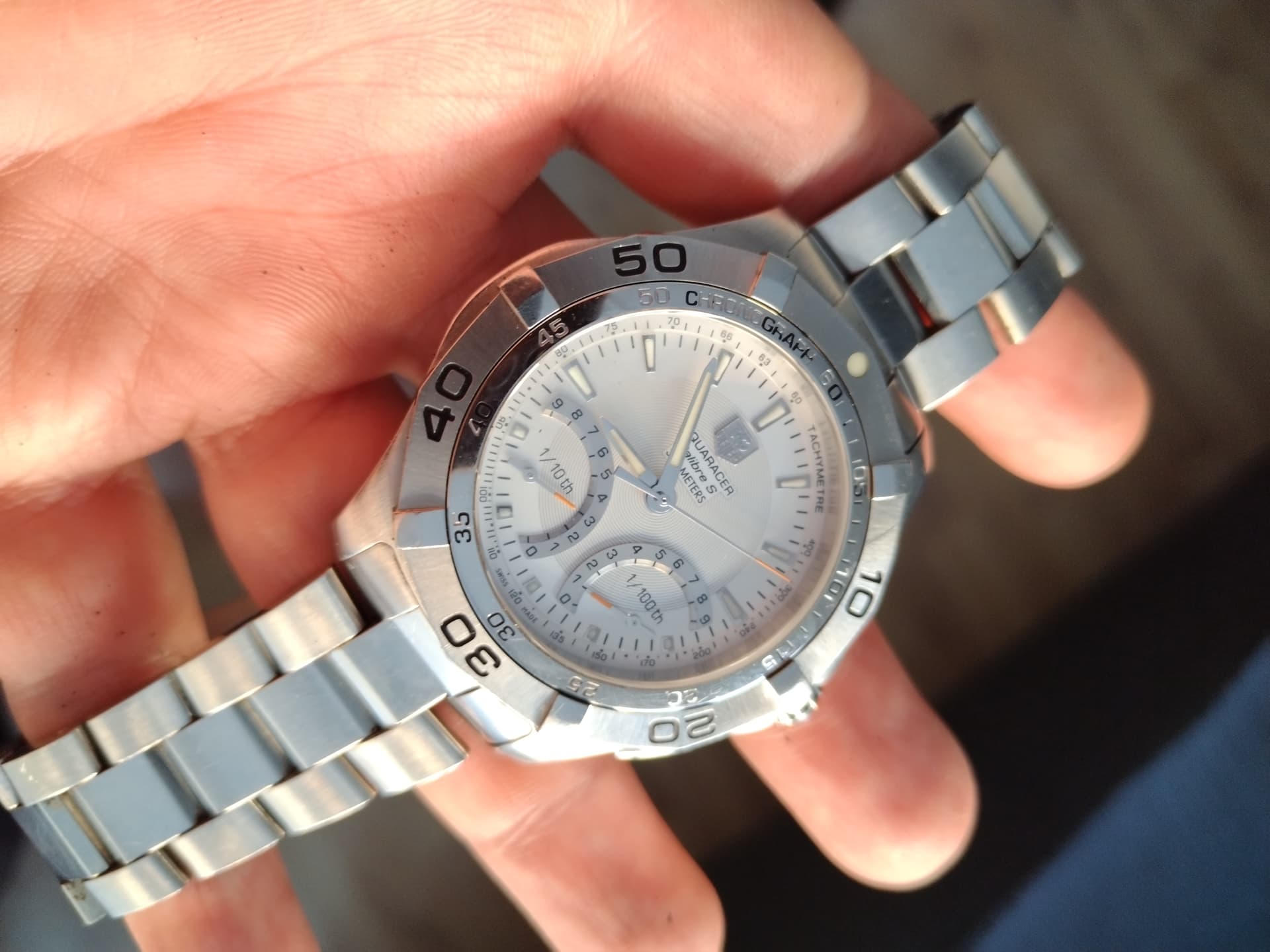 RETIRADO Tag heuer aquaracer chronograph calibre s Mercado de relojes HdR