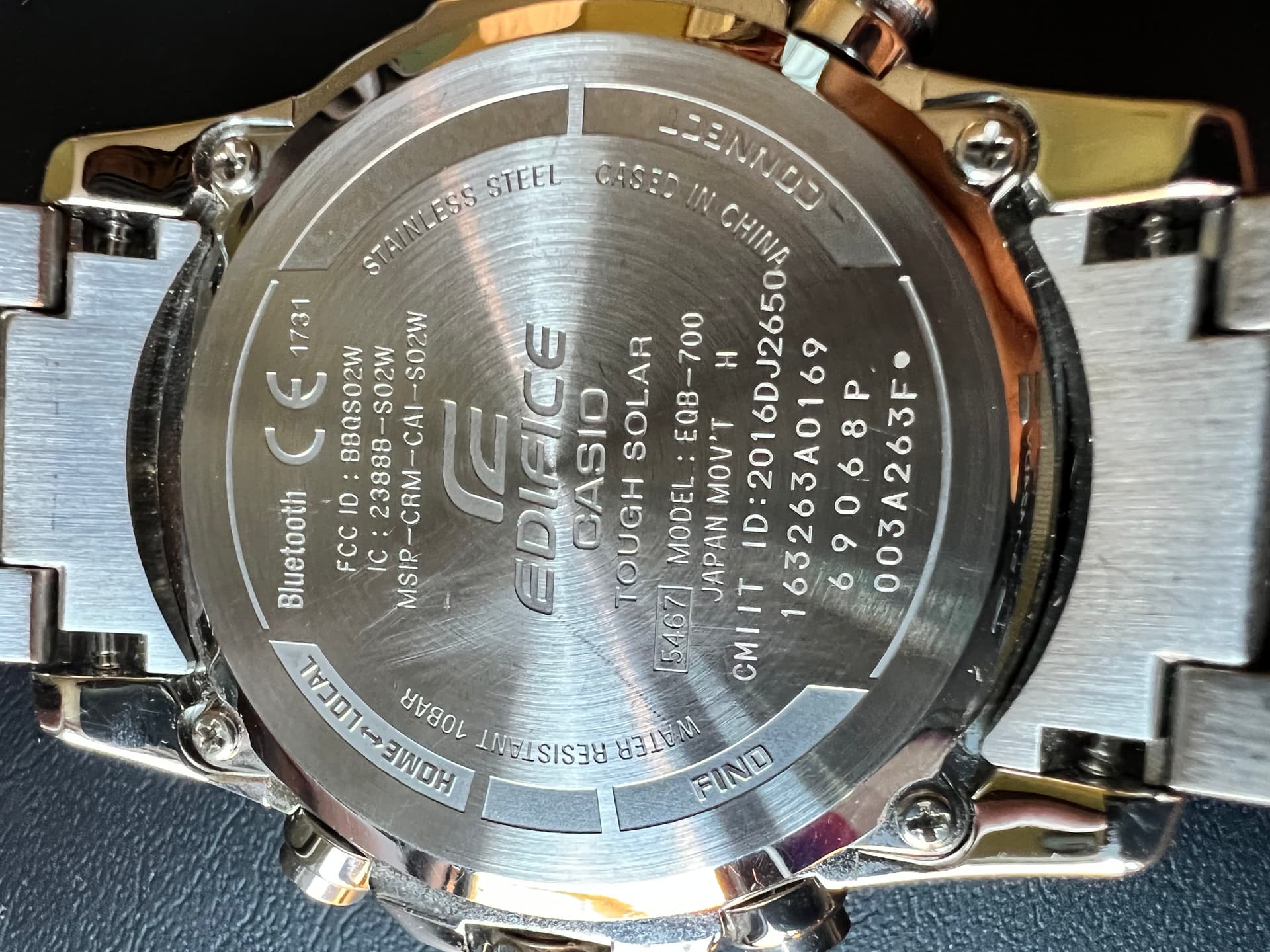 Casio edifice discount eqb 700