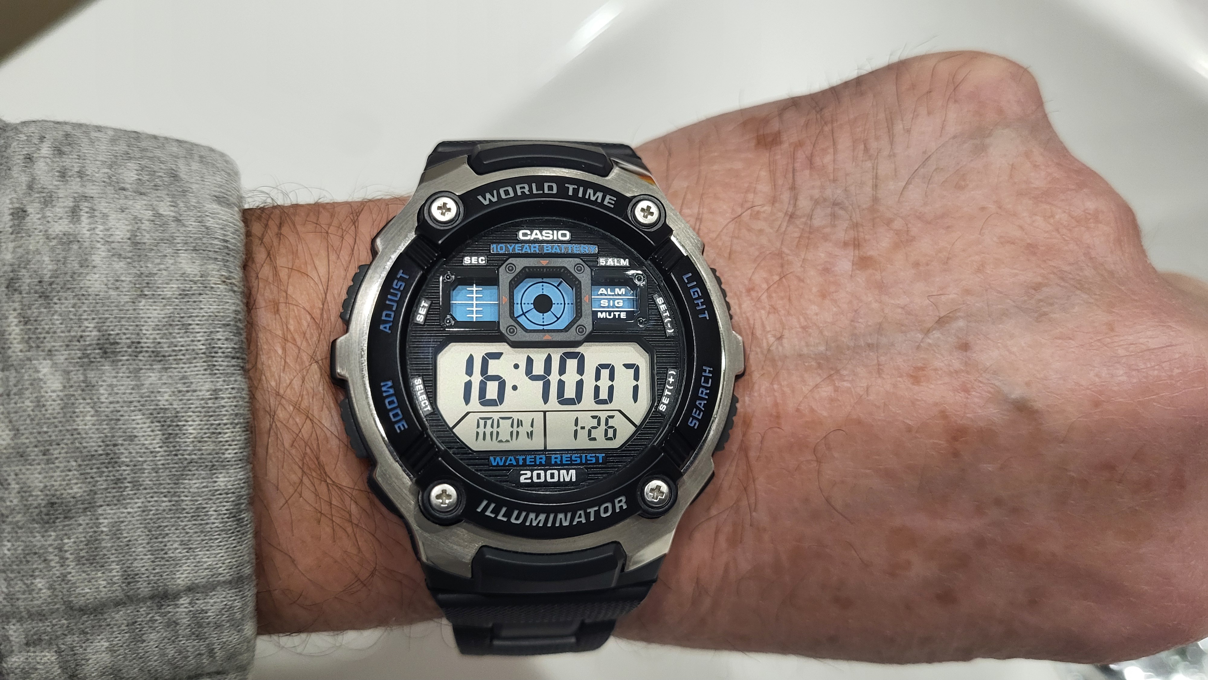 Lunes 26-01-2026 ⛰ 🌲 Rangeman Camo - Comando G - Comando Casio - HdR