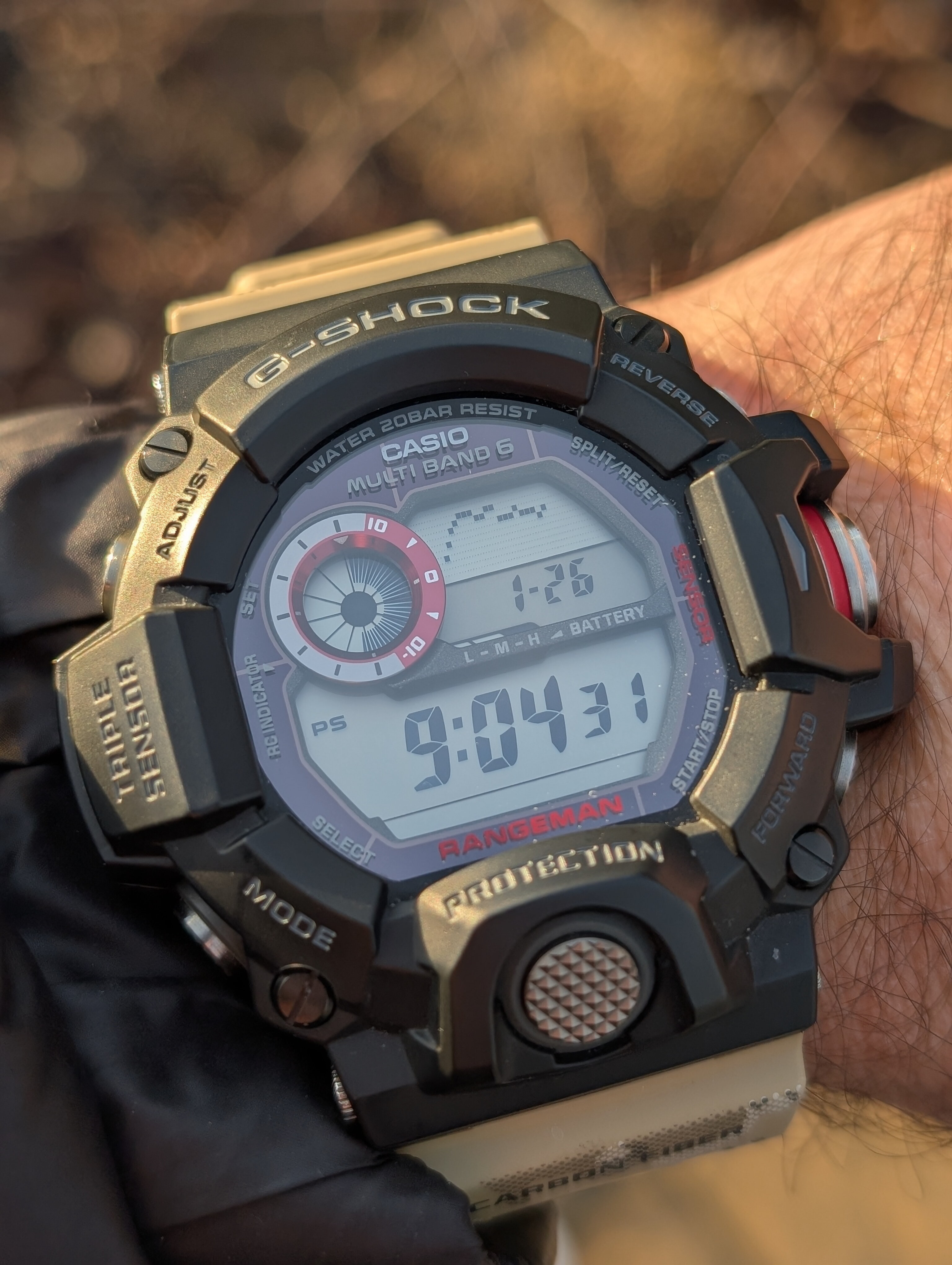 Lunes 26-01-2026 ⛰ 🌲 Rangeman Camo - Comando G - Comando Casio - HdR